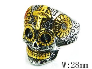 Stainless steel skull rings wholesale