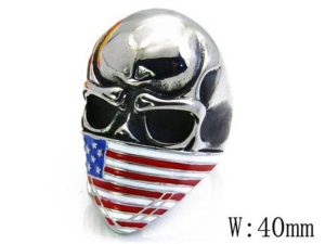 Wholesale stainless steel skull rings