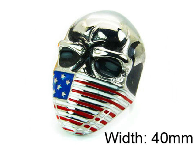 Stainless Steel Skull Rings