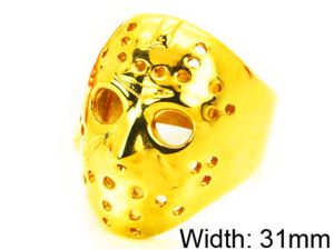 Stainless Steel Skull Rings
